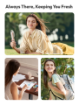 Aecooly Pocket 01 Mirror Foldable Handheld Fan in india features reviews specs