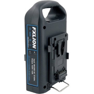 FXLion Dual-Channel V-Mount Fast Battery Charger in india features reviews specs