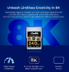 Digitek DCFA 240GB Gold Series CFexpress Type A Memory Card in india features reviews specs