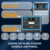 Digitek DPS 2400W Portable AC/DC Power Station in india features reviews specs