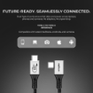 Digitek DC 5M-TC2C 3.2 Type-C to C Right Angle Tethering Cable in india features reviews specs
