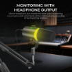 Digitek DM 701 RGB USB Professional Dynamic Podcast Microphone in india features reviews specs