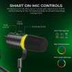 Digitek DM 701 RGB USB Professional Dynamic Podcast Microphone in india features reviews specs