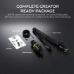 Digitek DM 701 RGB USB Professional Dynamic Podcast Microphone in india features reviews specs