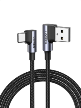 Ugreen US176 Right Angle USB-A to USB-C Cable in india features reviews specs