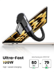 Ugreen US334 Usb-C 2.0 To Angled Usb-C M/M Braided Cable With Alu Shell 3M india features reviews specs	