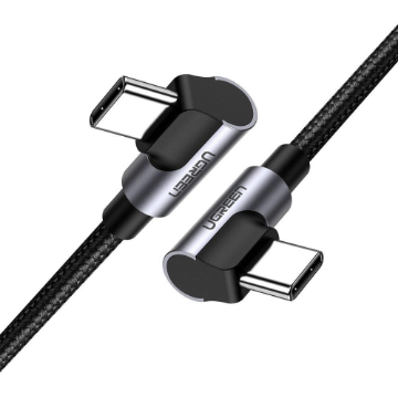 Ugreen US323 Angled USB-C Cable Aluminum Case with Braided 1m in india features reviews specs