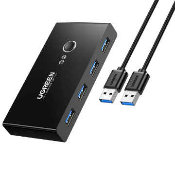 UGREEN US216 2 In 4 Out USB 3.0 Sharing Switch Box india features reviews specs
