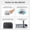 UGREEN CM841 Mac mini M4 Docking Station with NVMe SSD Slot in india features reviews specs