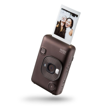 FUJIFILM INSTAX Mini LiPlay Hybrid Instant Camera (Deep Bronze) India features reviews specs