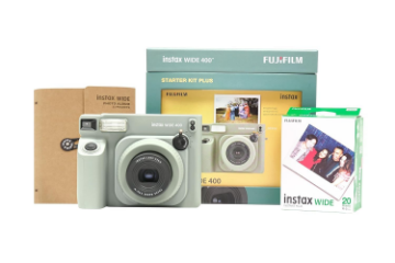 FUJIFILM INSTAX WIDE 400 Instant Film Camera Starter Kit Plus in india features reviews specs