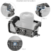 SmallRig 5198 HawkLock Quick Release Cage Kit with Silicone Handle for Sony a7C II & a7CR in india features reviews specs