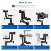 Neewer GM101 Heavy Aluminum Alloy Gimbal Tripod Head in india features reviews specs