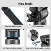 Neewer GM27 Tripod Fluid Head with Leveling Base in india features reviews specs
