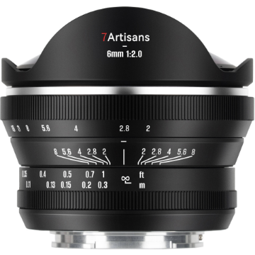 7Artisans 6mm f/2 Fisheye Lens For Sony E in india features reviews specs