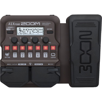 Zoom A1X Four Acoustic Multi-Effects Processor Pedal in india features reviews specs