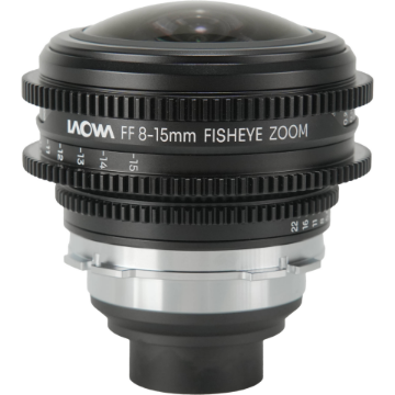 Laowa 8-15mm T2.9 FF Zoom Fisheye Cine Lens For ARRI PL in india features reviews specs