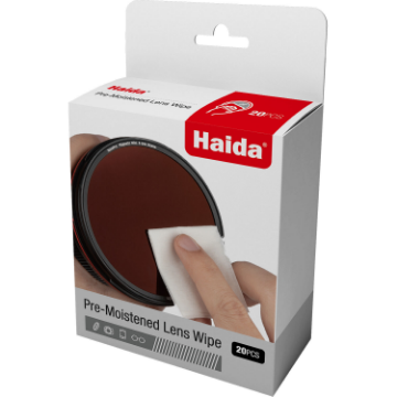 Haida Pre-Moistened Lens Wipes (20-Pack) in india features reviews specs