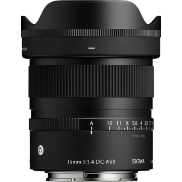 Sigma 15mm f/1.4 DC Contemporary Lens for Sony E india features reviews specs