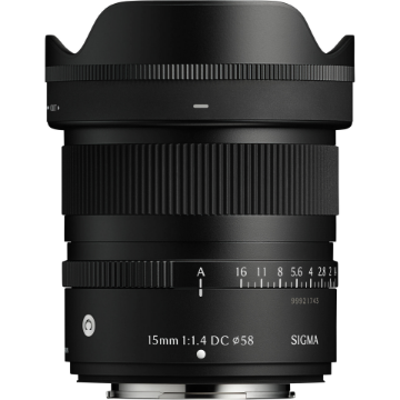 Sigma 15mm f/1.4 DC Contemporary Lens for FUJIFILM X india features reviews specs