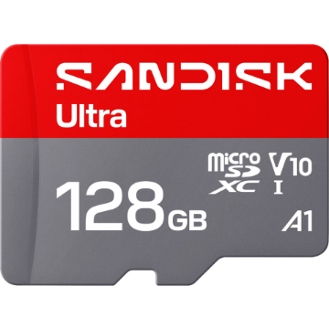 SanDisk 128GB Ultra UHS-I microSDXC Memory Card in india features reviews specs