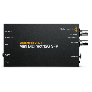  Blackmagic Design 2110 IP Mini BiDirect 12G SFP Converter in india features reviews specs