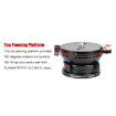 Sunwayfoto LB-90R Leveling Base with Butterfly Collar and Rotating Top Plate india features reviews specs
