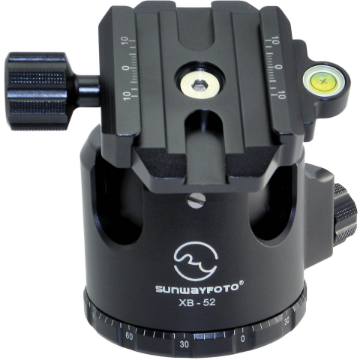 Sunwayfoto XB-52 Low-Profile Ball Head with Screw-Knob Clamp DDC-60x india features reviews specs